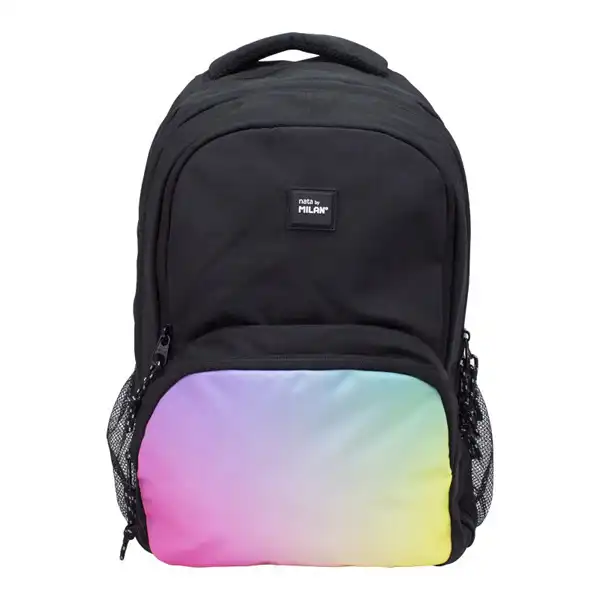MOCHILA ESCOLAR MILAN SUNSET NEGRA CAPACIDAD 25L 624604SNK1 MOCHILA ESCOLAR MILAN SUNSET NEGRA CAPACIDAD 25L 624604SNK1