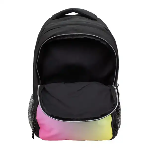 MOCHILA ESCOLAR MILAN SUNSET NEGRA CAPACIDAD 25L 624604SNK1 MOCHILA ESCOLAR MILAN SUNSET NEGRA CAPACIDAD 25L 624604SNK1
