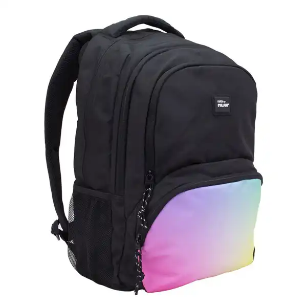 MOCHILA ESCOLAR MILAN SUNSET NEGRA CAPACIDAD 25L 624604SNK1 MOCHILA ESCOLAR MILAN SUNSET NEGRA CAPACIDAD 25L 624604SNK1