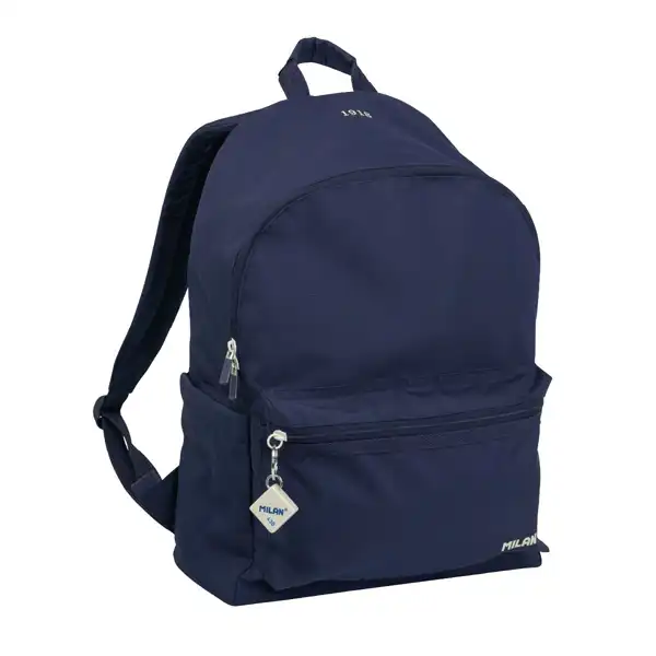 MOCHILA URBANA CLASICA 2 CREMALLERAS 22 LITROS COLECCION 430 SINCE 1918 AZUL MARINO MILAN 624605SNCB MOCHILA URBANA CLASICA 2 CREMALLERAS 22 LITROS COLECCION 430 SINCE 1918 AZUL MARINO MILAN 624605SNCB