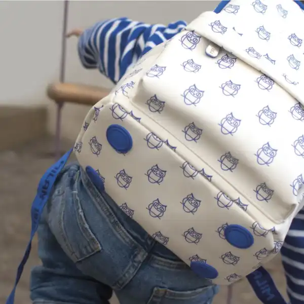 MOCHILA INFANTIL CASUAL 9,5 LT COLECCION 460 SINCE 1918 BEIGE MILAN MIL_6248Z460BG