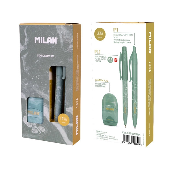 CAJA REGALO LAVA VERDE MILAN 6355LVGRA CAJA REGALO LAVA VERDE MILAN 6355LVGRA