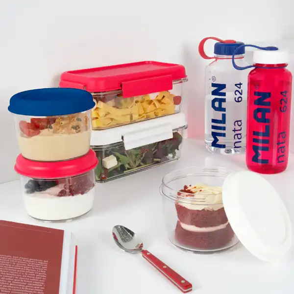 SANDWICHERA FIAMBRERA REDONDA 0,50LT COLECCION 430 SINCE 1918 TAPA AZUL MILAN 642550NTB SANDWICHERA FIAMBRERA REDONDA 0,50LT COLECCION 430 SINCE 1918 TAPA AZUL MILAN 642550NTB