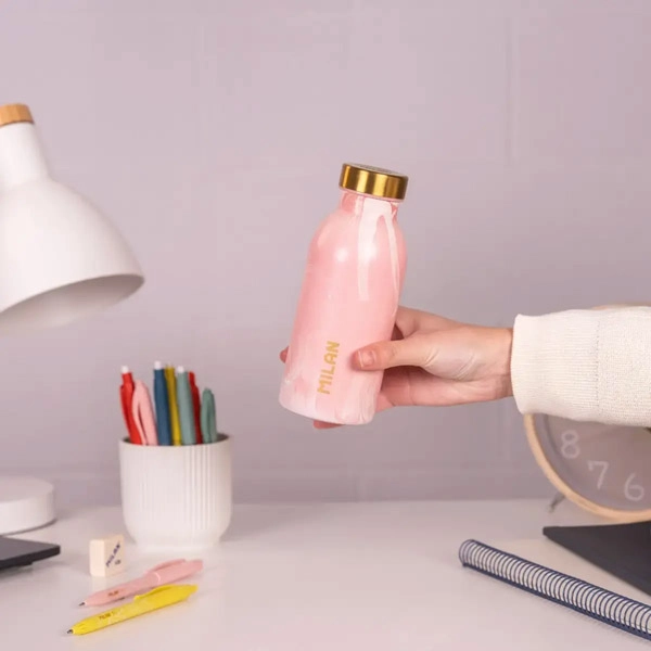 BOTELLA ISOTERMICA ACERO INOXIDABLE 354ML LAVA ROSA 643012LV