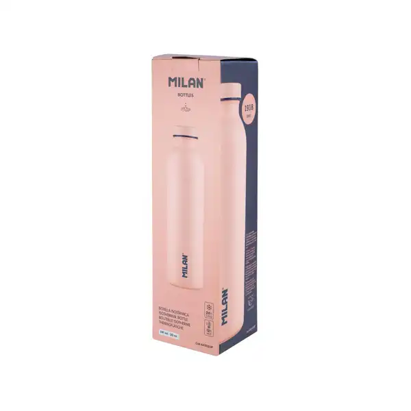 BOTELLA ISOTERMICA ACERO INOXIDABLE 590ML COLECCION MILAN 430 SINCE 1918 ROSA 643020P BOTELLA ISOTERMICA ACERO INOXIDABLE 590ML COLECCION MILAN 430 SINCE 1918 ROSA 643020P