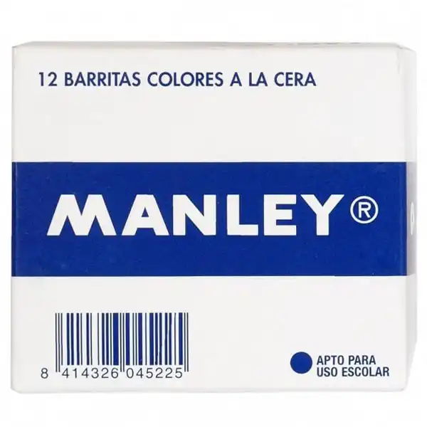 ESTUCHE DE 12 CERAS MANLEY COLOR CARNE N.33 MNC04760 ESTUCHE DE 12 CERAS MANLEY COLOR CARNE N.33 MNC04760