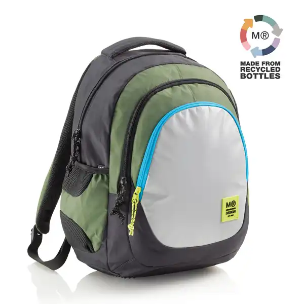 MOCHILA TRIPLE BERLIN RECICLADA RIDER GREEN MR 19332 MOCHILA TRIPLE BERLIN RECICLADA RIDER GREEN MR 19332