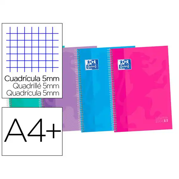 CUADERNO EUROPEANBOOK 5 A4 120 HOJAS TAPA EXTRADURA OXFORD TENDENCIA (400073042) CUADERNO EUROPEANBOOK 5 A4 120 HOJAS TAPA EXTRADURA OXFORD TENDENCIA (400073042)