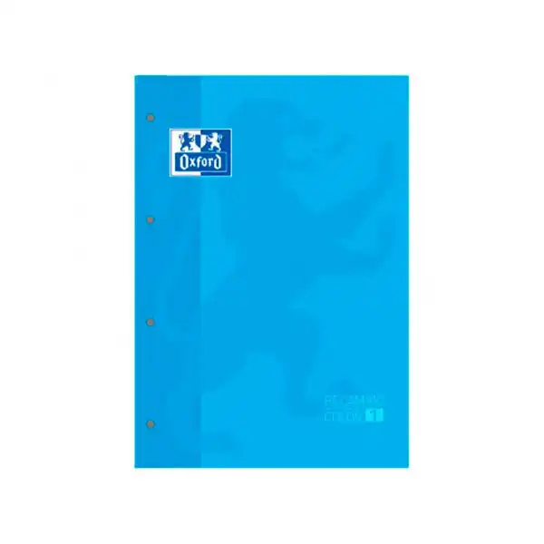 RECAMBIO OXFORD ENCOLADO TURQUESA A4 80HJ CDLA 400041235 400123679 RECAMBIO OXFORD ENCOLADO TURQUESA A4 80HJ CDLA 400041235 400123679