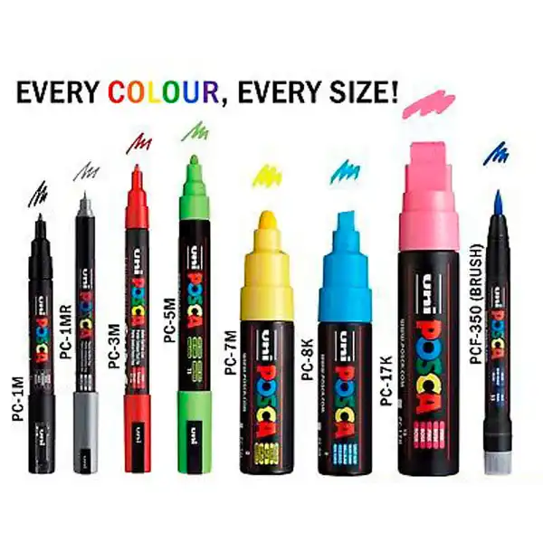 UNI POSCA BOLD BLUE PC-8K PC8K00300 UNI POSCA BOLD BLUE PC-8K PC8K00300