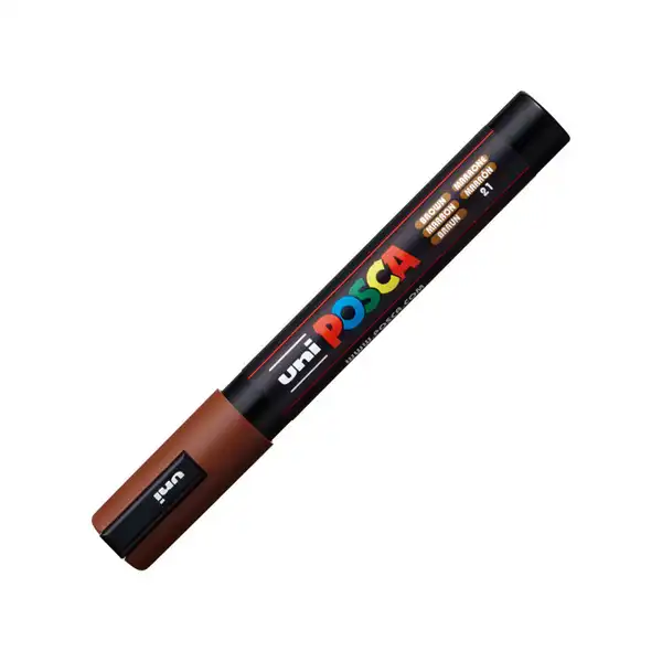 UNI POSCA MEDIUM MARRON UNI-BALL (PC5M01000) UNI POSCA MEDIUM MARRON UNI-BALL (PC5M01000)