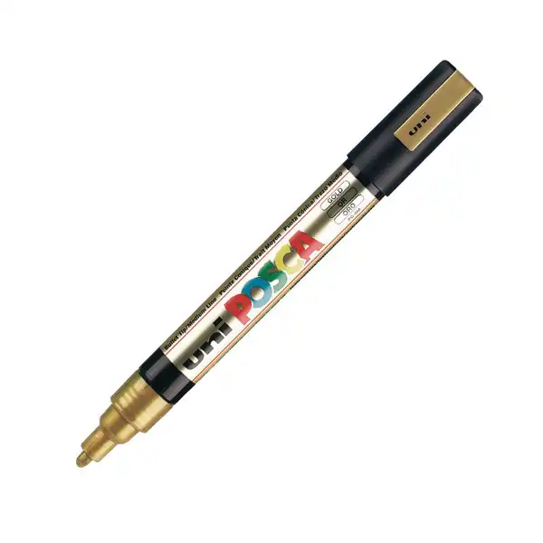 UNI POSCA MEDIUM ORO UNI-BALL (PC5M01300) UNI POSCA MEDIUM ORO UNI-BALL (PC5M01300)