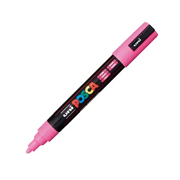 UNI POSCA MEDIUM ROSA UNI-BALL (PC5M0600) UNI POSCA MEDIUM ROSA UNI-BALL (PC5M0600)