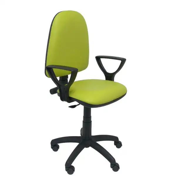 SILLA AYNA SIMILPIEL VERDE CON BRAZOS SILLA AYNA SIMILPIEL VERDE CON BRAZOS