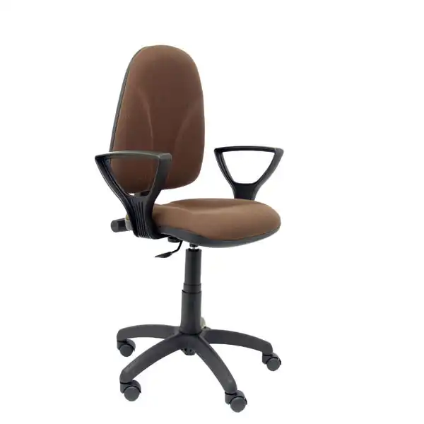 SILLA ALGARRA MARRÓN BRAZOS FIJOS SILLA ALGARRA MARRÓN BRAZOS FIJOS