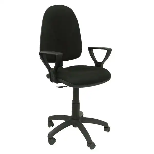 SILLA ALGARRA ARAN NEGRA BRAZOS FIJOS 1006NE PIQUERAS Y CRESPO SILLA ALGARRA ARAN NEGRA BRAZOS FIJOS 1006NE PIQUERAS Y CRESPO