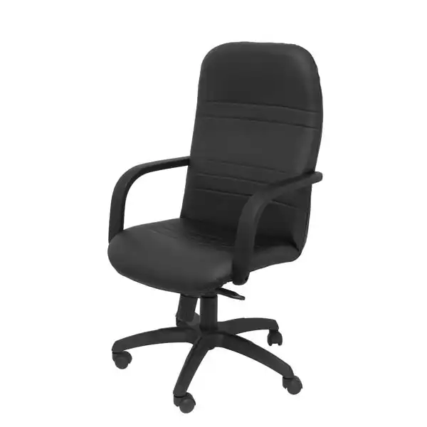SILLÓN LETUR PIEL NEGRO 100DBPIELNE PIQUERAS Y CRESPO SILLÓN LETUR PIEL NEGRO 100DBPIELNE PIQUERAS Y CRESPO