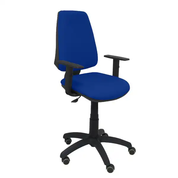 SILLA ELCHE CP BALI AZUL BRAZOS REGULABLES RUEDAS DE PARQUET 14CPBALI229B10RP PIQUERAS Y CRESPO SILLA ELCHE CP BALI AZUL BRAZOS REGULABLES RUEDAS DE PARQUET 14CPBALI229B10RP PIQUERAS Y CRESPO
