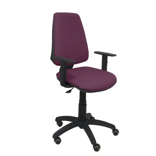 SILLA ELCHE CP BALI MORADO BRAZOS REGULABLES RUEDAS DE PARQUET 14CPBALI760B10RP PIQUERAS Y CRESPO SILLA ELCHE CP BALI MORADO BRAZOS REGULABLES RUEDAS DE PARQUET 14CPBALI760B10RP PIQUERAS Y CRESPO