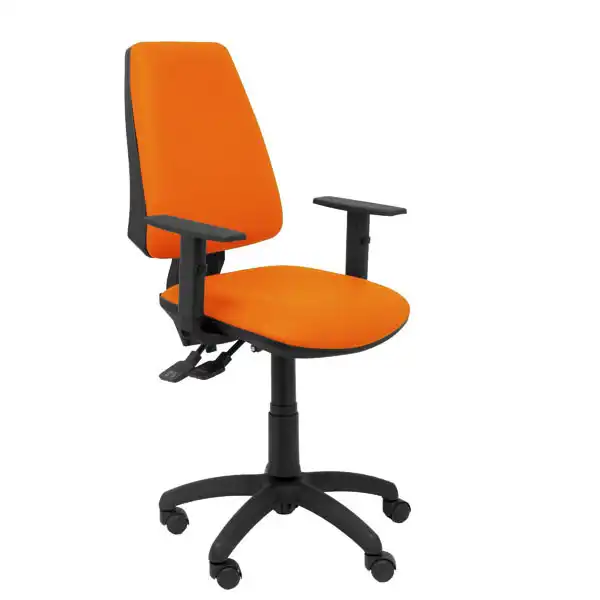SILLA ELCHE S SIMILPIEL NARANJA BRAZOS REGULABLES 14SSPNAB10 PIQUERAS Y CRESPO SILLA ELCHE S SIMILPIEL NARANJA BRAZOS REGULABLES 14SSPNAB10 PIQUERAS Y CRESPO
