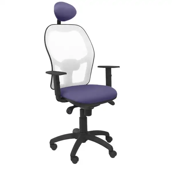 SILLA JORQUERA MALLA BLANCA ASIENTO BALI AZUL CLARO CON CABECERO FIJO 15SBBALI261C PIQUERAS Y CRESPO SILLA JORQUERA MALLA BLANCA ASIENTO BALI AZUL CLARO CON CABECERO FIJO 15SBBALI261C PIQUERAS Y CRESPO