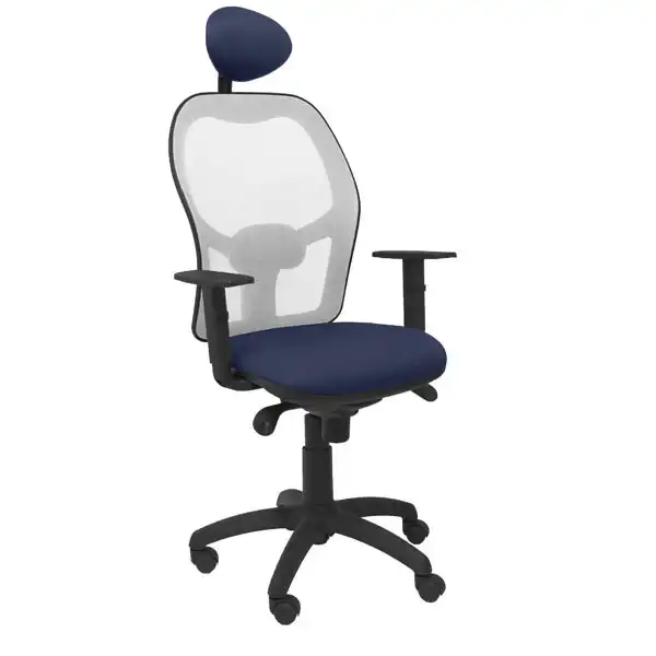 SILLA JORQUERA MALLA GRIS ASIENTO BALI AZUL MARINO CON CABECERO FIJO 15SGRBALI200C PIQUERAS Y CRESPO SILLA JORQUERA MALLA GRIS ASIENTO BALI AZUL MARINO CON CABECERO FIJO 15SGRBALI200C PIQUERAS Y CRESPO