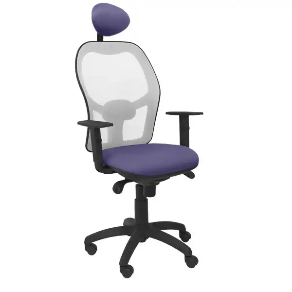 SILLA JORQUERA MALLA GRIS ASIENTO BALI AZUL CLARO CON CABECERO FIJO 15SGRBALI261C PIQUERAS Y CRESPO SILLA JORQUERA MALLA GRIS ASIENTO BALI AZUL CLARO CON CABECERO FIJO 15SGRBALI261C PIQUERAS Y CRESPO