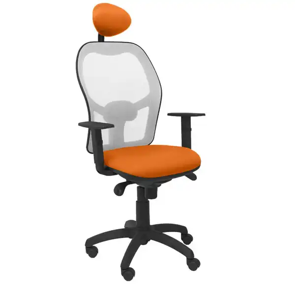 SILLA JORQUERA MALLA GRIS ASIENTO BALI NARANJA CON CABECERO FIJO 15SGRBALI308C PIQUERAS Y CRESPO SILLA JORQUERA MALLA GRIS ASIENTO BALI NARANJA CON CABECERO FIJO 15SGRBALI308C PIQUERAS Y CRESPO