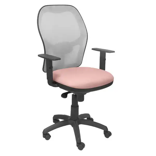 SILLA JORQUERA MALLA GRIS ASIENTO BALI ROSA PÁLIDO 15SGRBALI710 PIQUERAS Y CRESPO SILLA JORQUERA MALLA GRIS ASIENTO BALI ROSA PÁLIDO 15SGRBALI710 PIQUERAS Y CRESPO