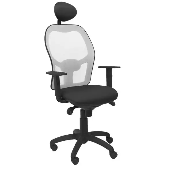 SILLA JORQUERA MALLA GRIS ASIENTO BALI NEGRO CON CABECERO FIJO 15SGRBALI840C PIQUERAS Y CRESPO SILLA JORQUERA MALLA GRIS ASIENTO BALI NEGRO CON CABECERO FIJO 15SGRBALI840C PIQUERAS Y CRESPO