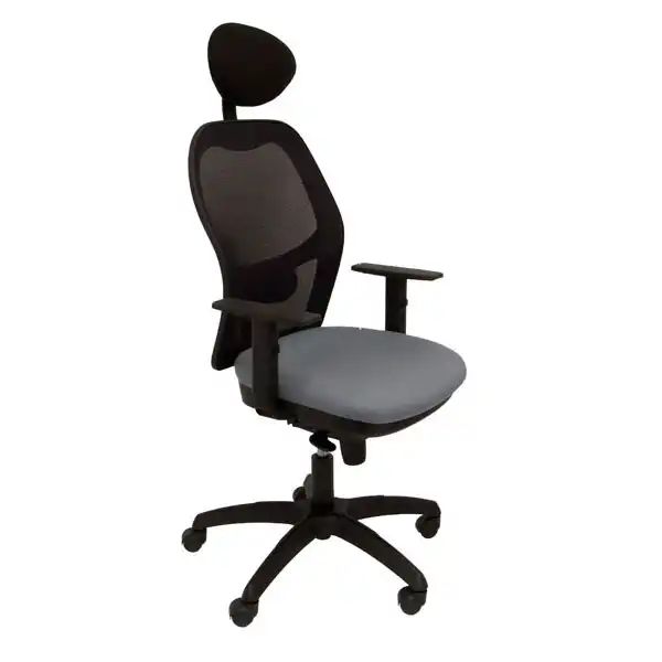 SILLA JORQUERA MALLA NEGRA ASIENTO BALI GRIS MEDIO CON CABECERO FIJO 15SNBALI220C PIQUERAS Y CRESPO SILLA JORQUERA MALLA NEGRA ASIENTO BALI GRIS MEDIO CON CABECERO FIJO 15SNBALI220C PIQUERAS Y CRESPO