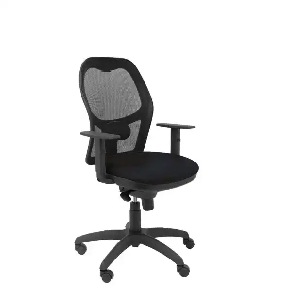SILLA JORQUERA MALLA NEGRA ASIENTO SIMILPIEL NEGRO 15SNSPNE PIQUERAS Y CRESPO SILLA JORQUERA MALLA NEGRA ASIENTO SIMILPIEL NEGRO 15SNSPNE PIQUERAS Y CRESPO