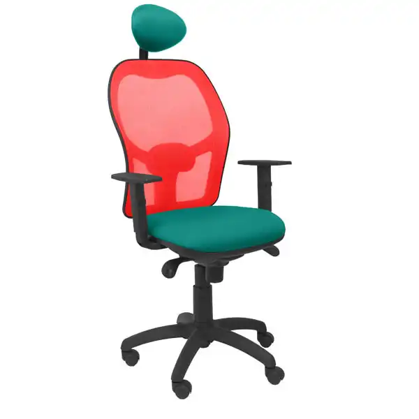 SILLA JORQUERA MALLA ROJA ASIENTO BALI VERDE CLARO CON CABECERO FIJO 15SRBALI39C PIQUERAS Y CRESPO SILLA JORQUERA MALLA ROJA ASIENTO BALI VERDE CLARO CON CABECERO FIJO 15SRBALI39C PIQUERAS Y CRESPO