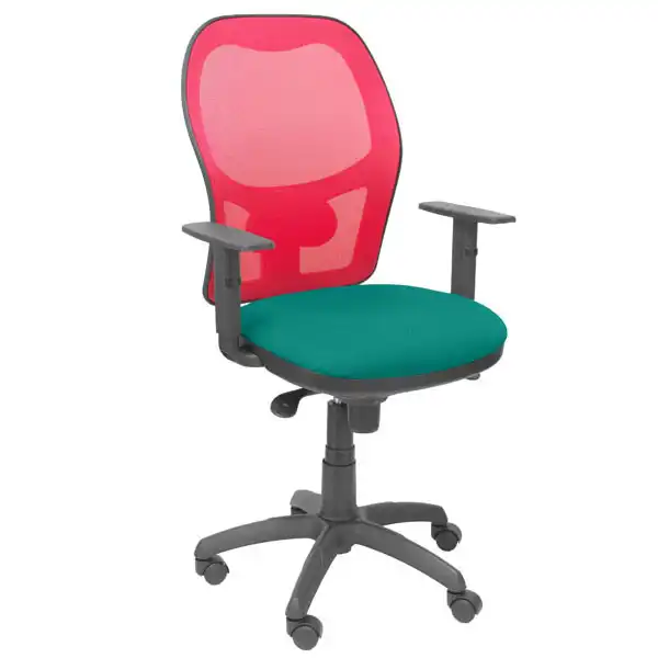 SILLA JORQUERA MALLA ROJA ASIENTO BALI VERDE CLARO SILLA JORQUERA MALLA ROJA ASIENTO BALI VERDE CLARO