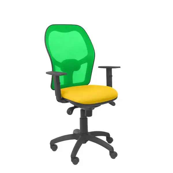 SILLA JORQUERA MALLA VERDE ASIENTO BALI AMARILLO SILLA JORQUERA MALLA VERDE ASIENTO BALI AMARILLO
