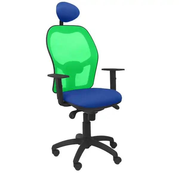 SILLA JORQUERA MALLA VERDE ASIENTO BALI AZUL CON CABECERO FIJO 15SVBALI229C PIQUERAS Y CRESPO SILLA JORQUERA MALLA VERDE ASIENTO BALI AZUL CON CABECERO FIJO 15SVBALI229C PIQUERAS Y CRESPO