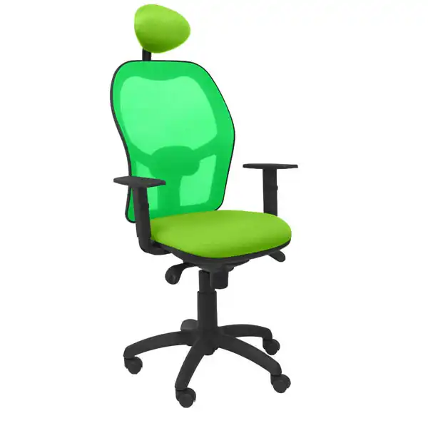SILLA JORQUERA MALLA VERDE ASIENTO BALI VERDE PISTACHO CON CABECERO FIJO SILLA JORQUERA MALLA VERDE ASIENTO BALI VERDE PISTACHO CON CABECERO FIJO