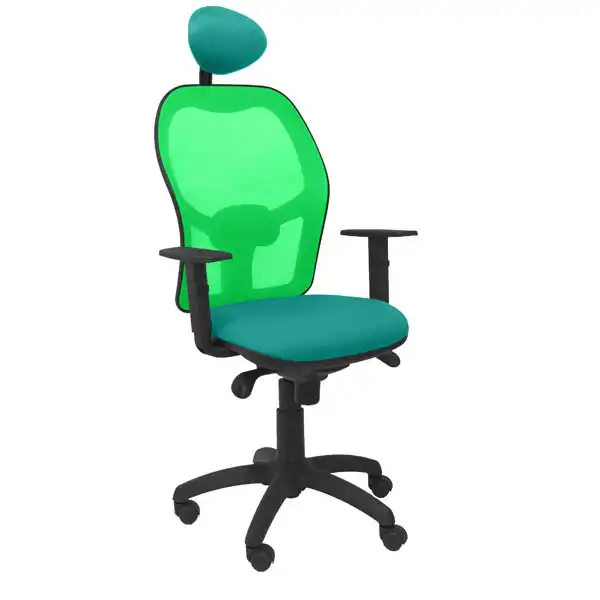 SILLA JORQUERA MALLA VERDE ASIENTO BALI VERDE CLARO CON CABECERO FIJO SILLA JORQUERA MALLA VERDE ASIENTO BALI VERDE CLARO CON CABECERO FIJO