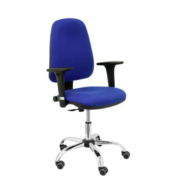 SILLA SOCOVOS BALI AZUL BRAZOS REGULABLES CROMADO 17CPBALI229B24 PIQUERAS Y CRESPO SILLA SOCOVOS BALI AZUL BRAZOS REGULABLES CROMADO 17CPBALI229B24 PIQUERAS Y CRESPO