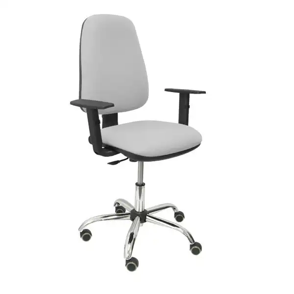 SILLA SOCOVOS BALI GRIS CLARO BRAZOS REGULABLES 17CPBALI40B10 PIQUERAS Y CRESPO SILLA SOCOVOS BALI GRIS CLARO BRAZOS REGULABLES 17CPBALI40B10 PIQUERAS Y CRESPO