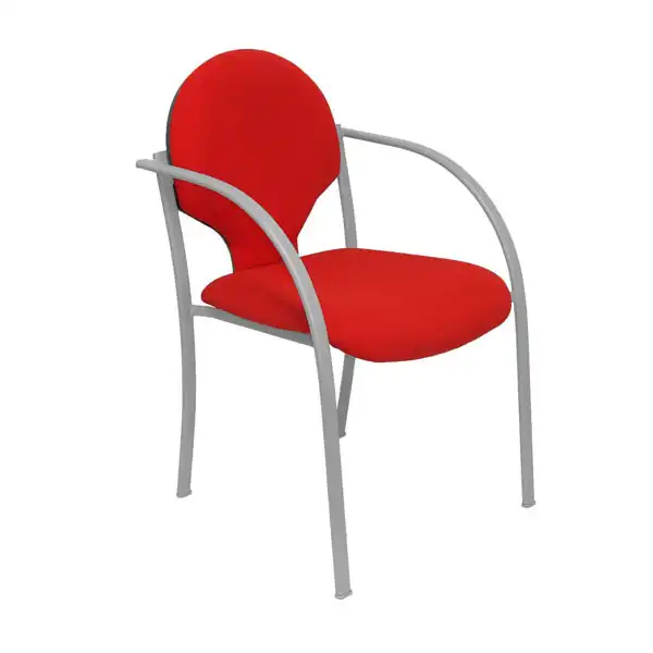 SILLA MODELO 20 CHASIS GRIS ARAN ROJO SILLA MODELO 20 CHASIS GRIS ARAN ROJO