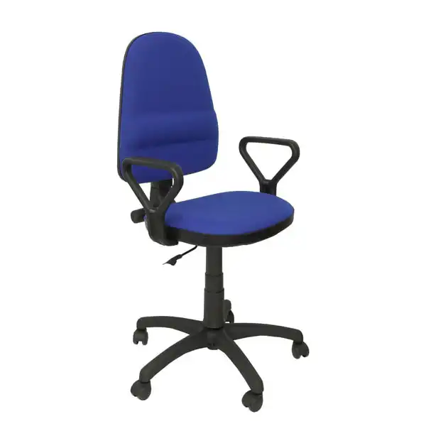 SILLA HERRERA ARAN AZUL CON BRAZOS FIJOS 270CPARAN229JB12 PIQUERAS Y CRESPO SILLA HERRERA ARAN AZUL CON BRAZOS FIJOS 270CPARAN229JB12 PIQUERAS Y CRESPO