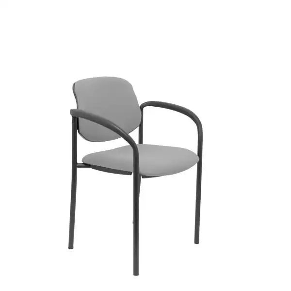SILLA FIJA VILLALGORDO BALI GRIS CHASIS NEGRO CON BRAZOS 27NBALI40CB PIQUERAS Y CRESPO SILLA FIJA VILLALGORDO BALI GRIS CHASIS NEGRO CON BRAZOS 27NBALI40CB PIQUERAS Y CRESPO