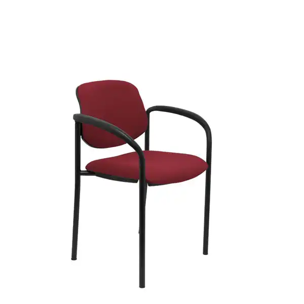 SILLA FIJA VILLALGORDO BALI GRANATE CHASIS NEGRO CON BRAZOS 27NBALI933CB PIQUERAS Y CRESPO SILLA FIJA VILLALGORDO BALI GRANATE CHASIS NEGRO CON BRAZOS 27NBALI933CB PIQUERAS Y CRESPO