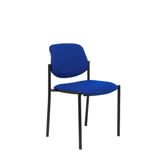 SILLA FIJA VILLALGORDO SIMILPIEL AZUL CHASIS NEGRO 27NSPAZ PIQUERAS Y CRESPO SILLA FIJA VILLALGORDO SIMILPIEL AZUL CHASIS NEGRO 27NSPAZ PIQUERAS Y CRESPO