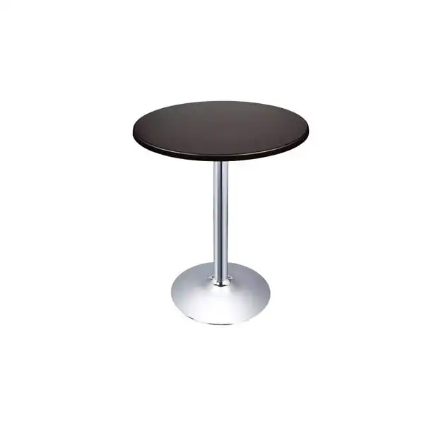 MESA DE VENDING ALTAREJOS BASE CROMADA Y TABLERO 60CM NEGRO 79CRNE PIQUERAS Y CRESPO MESA DE VENDING ALTAREJOS BASE CROMADA Y TABLERO 60CM NEGRO 79CRNE PIQUERAS Y CRESPO