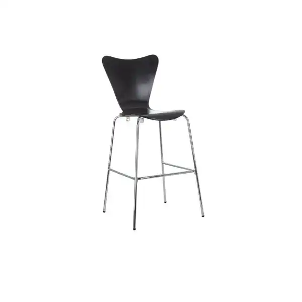 PACK DE 4 TABURETES MIRA EN MADERA COLOR NEGRO PACK DE 4 TABURETES MIRA EN MADERA COLOR NEGRO