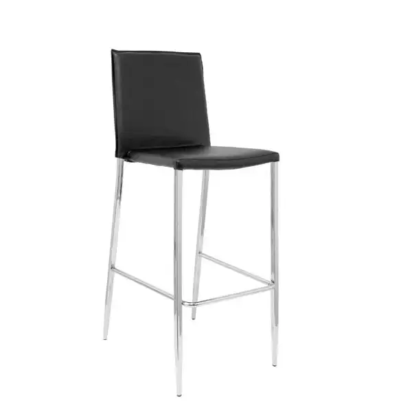 PACK 4 TABURETES LANDETE SIMILPIEL NEGRO PACK 4 TABURETES LANDETE SIMILPIEL NEGRO