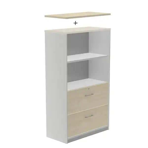 KIT STORE 156x90x45 ARMARIO DE MELAMINA SIN TECHO ALUMINIO/FRONTALES GRIS SIN TAPA ROCADA KIT STORE 156x90x45 ARMARIO DE MELAMINA SIN TECHO ALUMINIO/FRONTALES GRIS SIN TAPA ROCADA