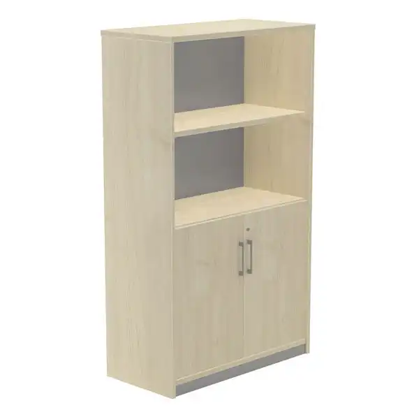 KIT STORE 156x90x45 ARMARIO MELAMINA ESTRUCTURA HAYA/PUERTAS GRIS ROCADA KIT STORE 156x90x45 ARMARIO MELAMINA ESTRUCTURA HAYA/PUERTAS GRIS ROCADA